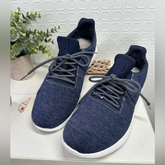 johnnie-O Other - Johnnie O Sneakformance Shoes Men's 12M Blue White Comfort Athletic Surf Sneaker